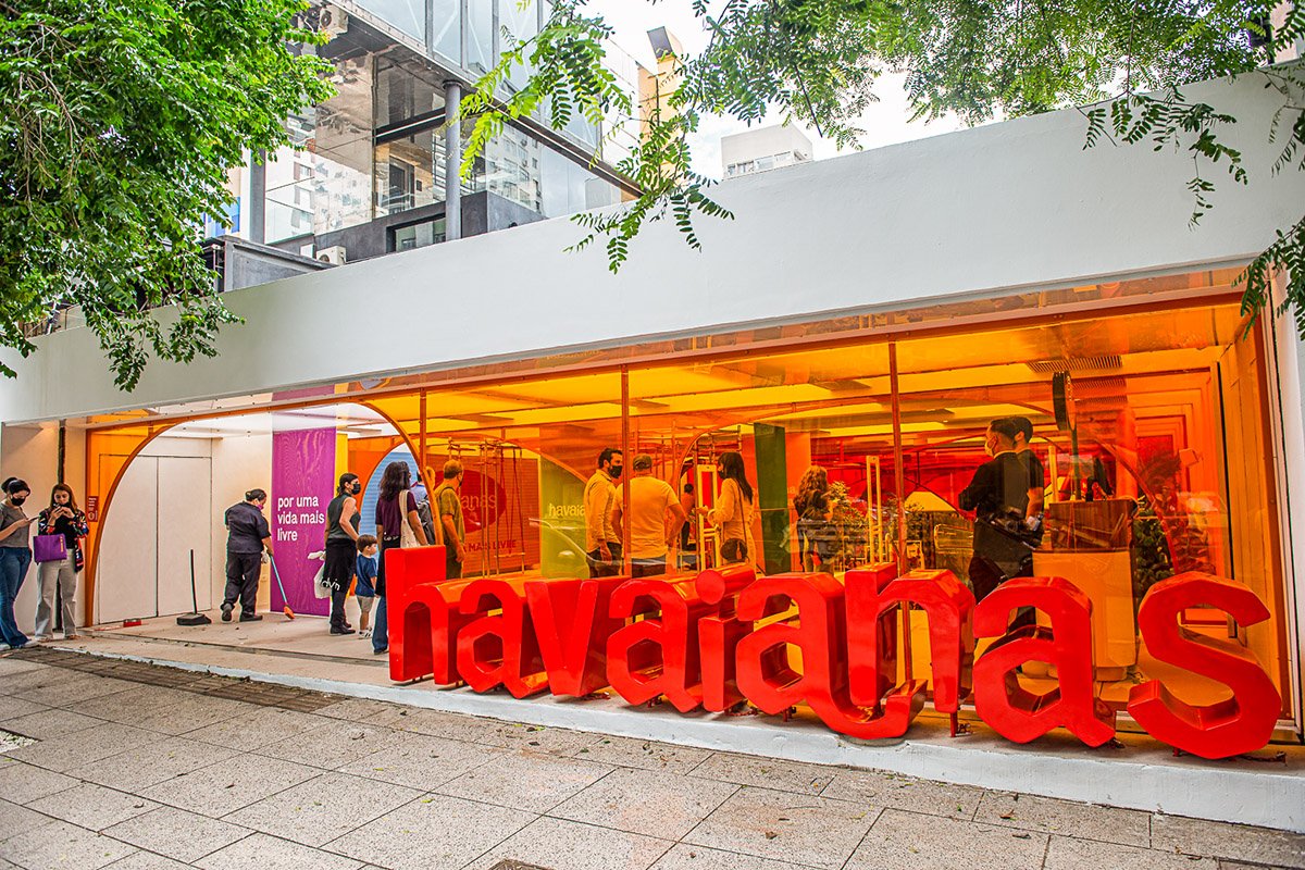 Fachada de Havaianas